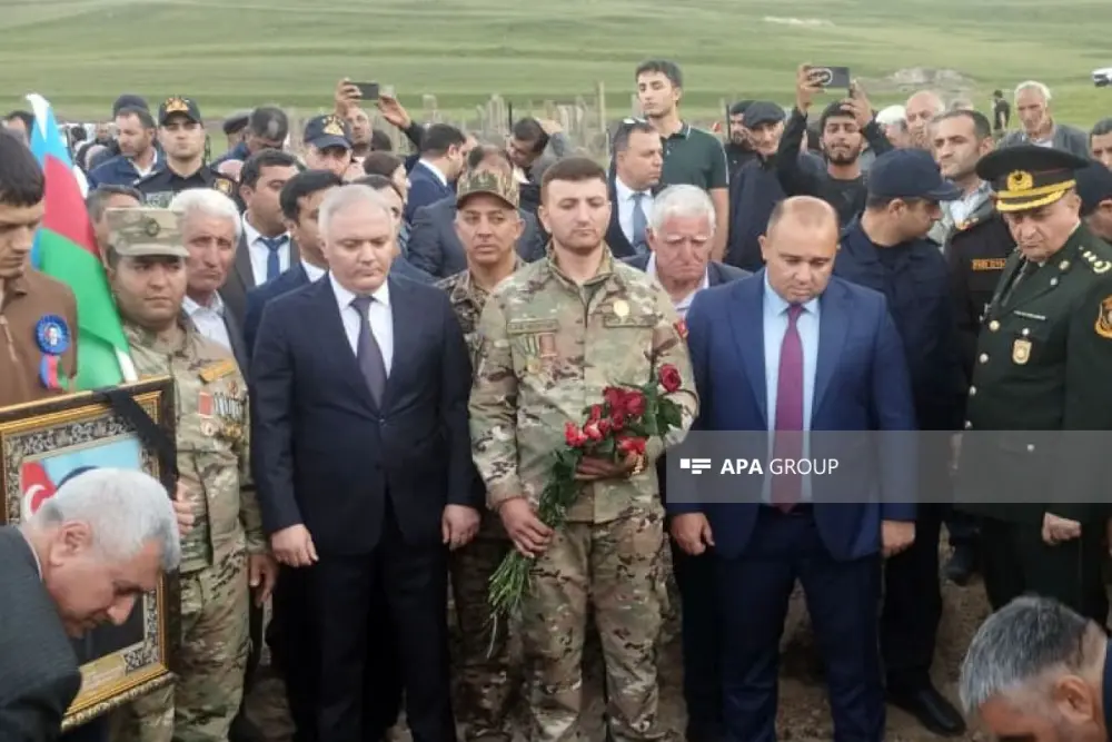 Birinci Qarabağ müharibəsi şəhidi Bahadur Kamalovun qalıqları dəfn edildi