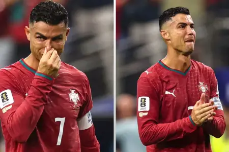 Göz yaşlarını saxlaya bilməyən Ronaldo meydanda tək qaldı