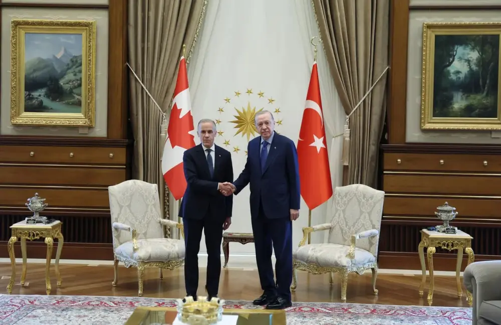 Ərdoğan iki liderlə Ankarada görüşdü - Foto