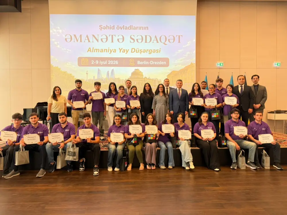 Almaniyada  “Əmanətə Sədaqət” yay düşərgəsi başa çatdı - FOTOLAR
