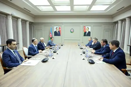 Əli Əsədov Rusiyanın səhiyyə naziri ilə görüşdü