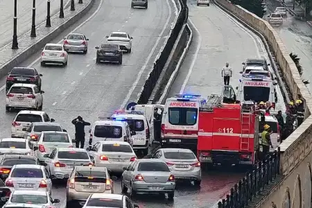 Bakıda 6 ayda 1500-dən çox qəza olub