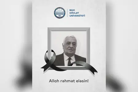 BDU-nun müəllimi vəfat etdi - Foto