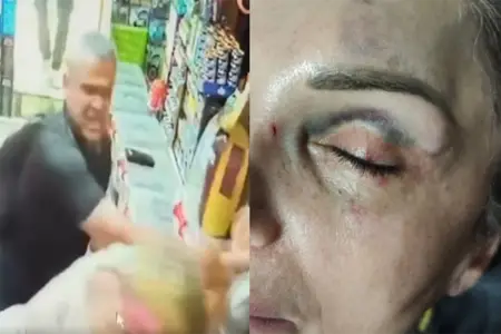 Qadını mağazada döydü - Saxlanıldı+Video