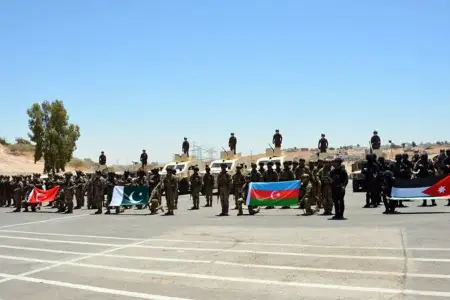 Xüsusi təyinatlılarımız İordaniyada təlimdə