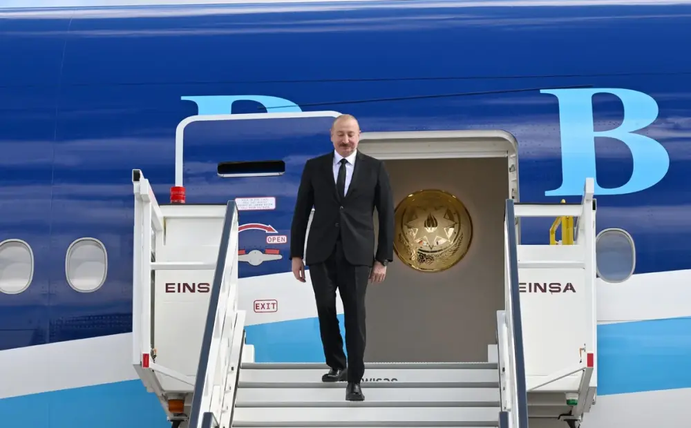 Prezident İlham Əliyev Almaniyaya səfər etdi – FOTOLAR