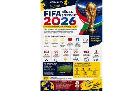 İctimai TV FIFA Dünya Kuboku 2030-u da yayımlayacaq