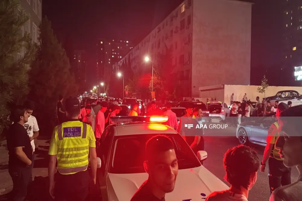 Bakıda zəncirvari qəza oldu – FOTOLAR