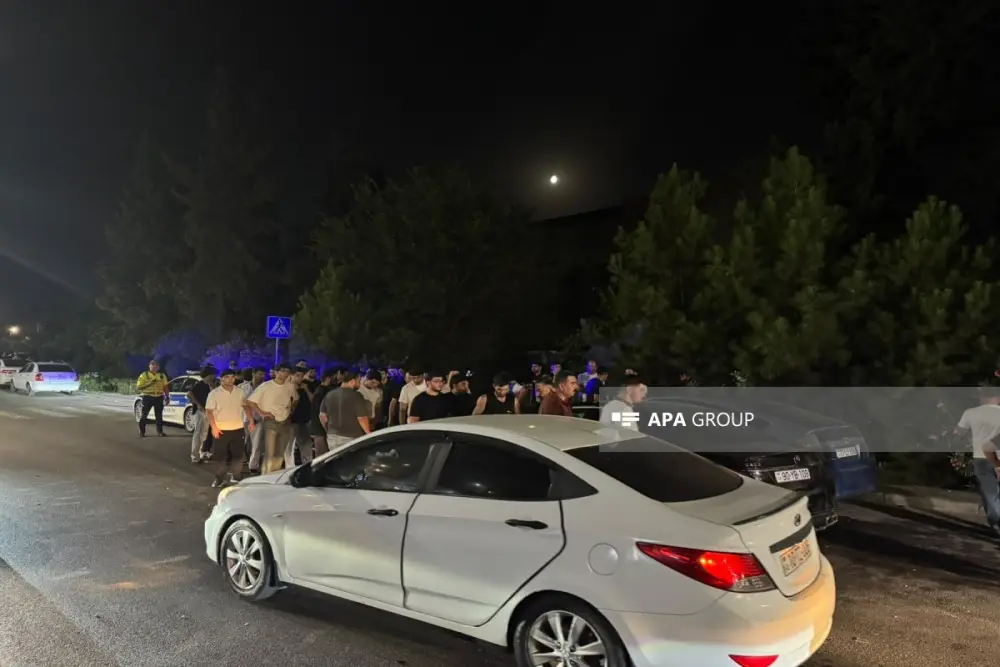 Bakıda zəncirvari qəza oldu – FOTOLAR