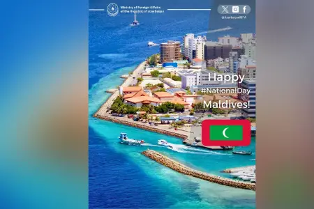 XİN Maldivi Müstəqillik Günü münasibətilə təbrik etdi