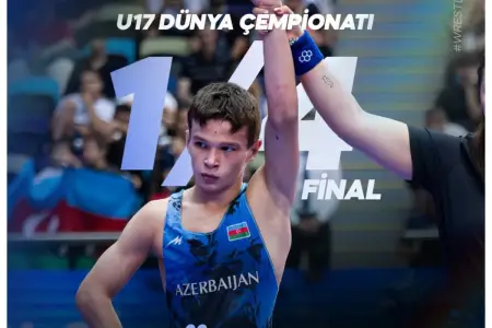 Dünya çempionatı: Ömər Salmanov yarımfinala vəsiqə qazandı