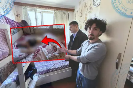 Azyaşlı övladlarının gözü qarşısında arvadını boğdu - Şok təfərrüat