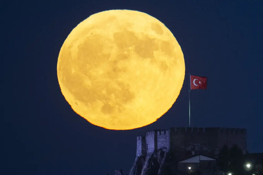 Ankarada dolunay – FOTOLAR