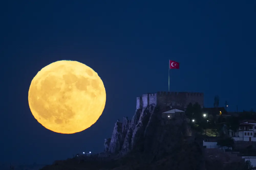 Ankarada dolunay – FOTOLAR