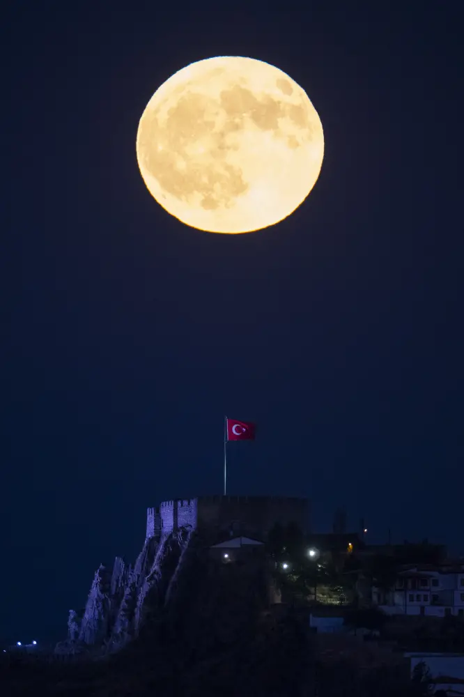 Ankarada dolunay – FOTOLAR