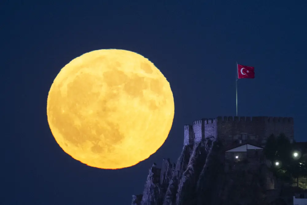 Ankarada dolunay – FOTOLAR