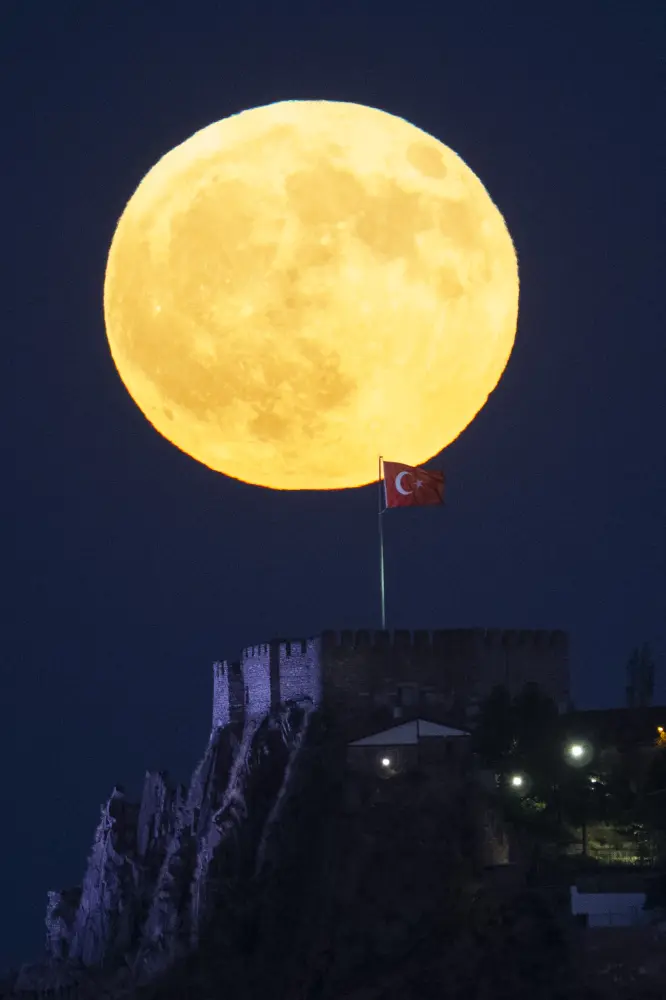 Ankarada dolunay – FOTOLAR