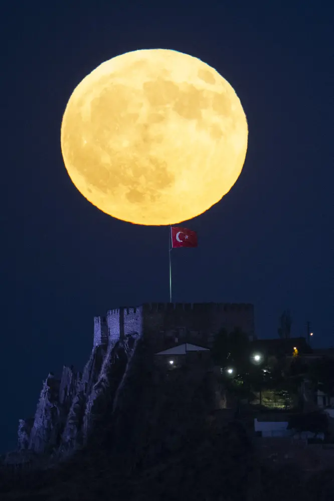 Ankarada dolunay – FOTOLAR