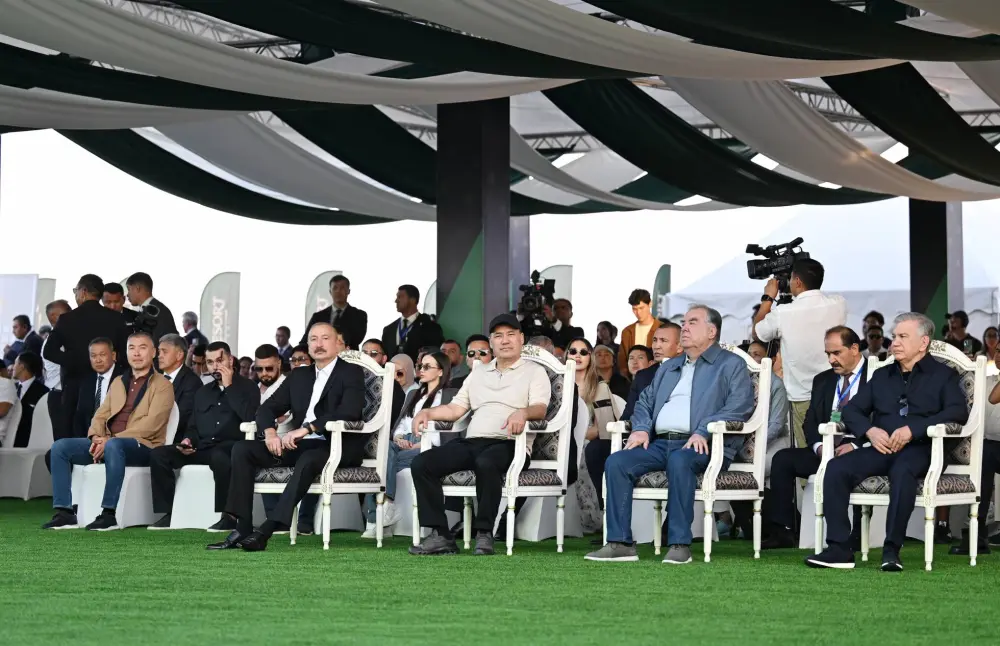 Prezident İlham Əliyev Çolpon-Ata şəhərində Qolf Klubun açılışında iştirak etdi – VİDEO