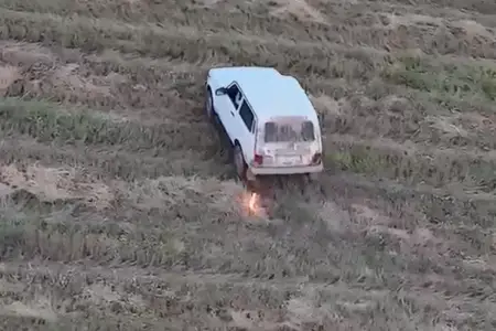 Ağdamda əkin sahələrini yandıran bu şəxs imiş - FOTO