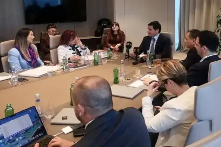 Hikmət Hacıyev TADİV nümayəndə heyətini qəbul etdi - FOTO