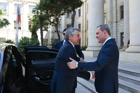 Ceyhun Bayramov ATƏT-in fəaliyyətdə olan sədrini qəbul etdi