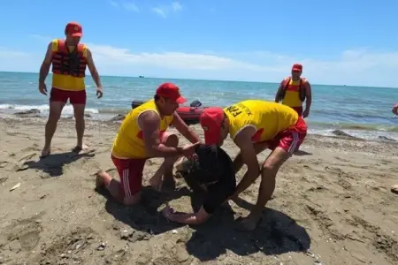 Dənizdə batan gənc tələbə imiş - Foto