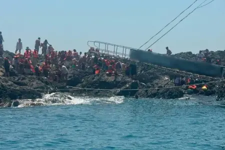 Türkiyədə yaxta batdı