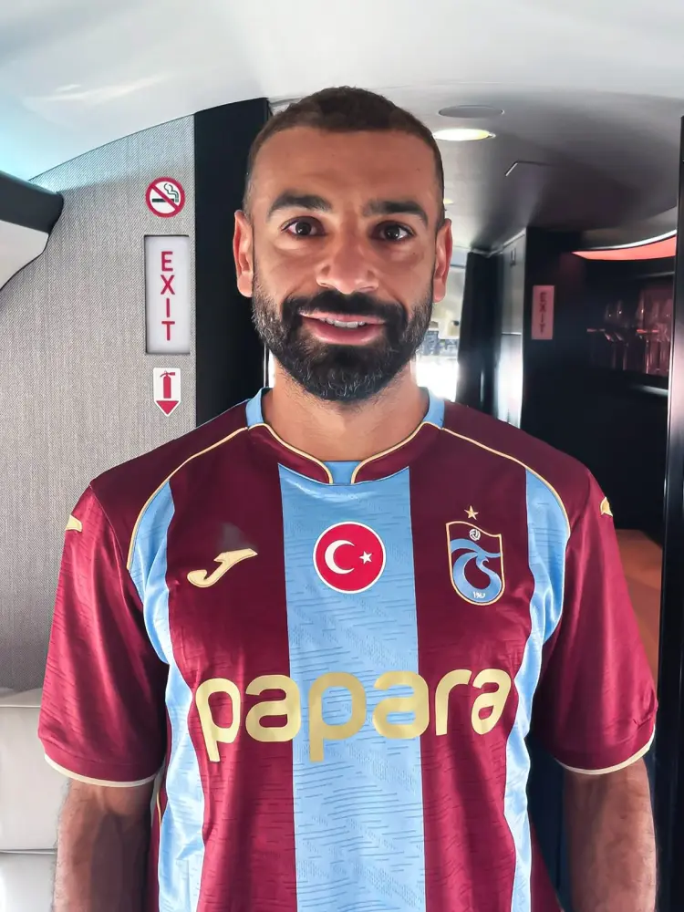 Salahdan "Trabzonspor" mesajı - Formanı geyindi - Video
