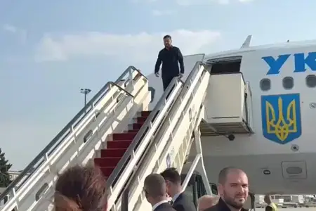 Zelenski Serbiyaya səfər etdi: Vuçiçlə görüşəcək