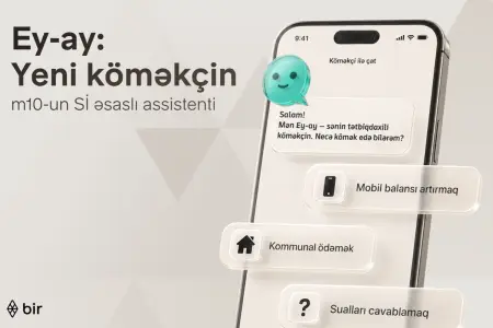 “Bir” Azərbaycanda ilk süni intellekt əsaslı elektron pulqabı asistentini təqdim etdi - Foto