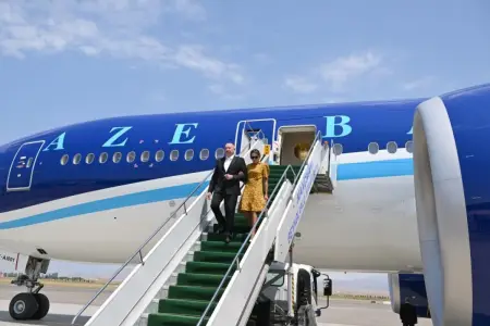 Prezident Naxçıvana səfər etdi