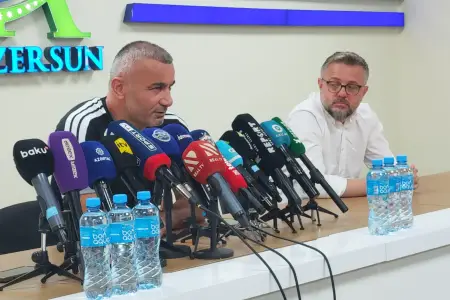 "Dinamo" ilə oyunda yaxşı nəticə əldə etməyə çalışacağıq"- Qurban Qurbanov
