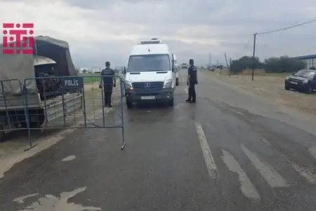 Samuxun Alıuşağı kəndində nəzarət postu quruldu - FOTO