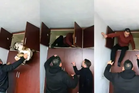 Axtarışda olan şəxsi polislər yorğanın altında tapdılar