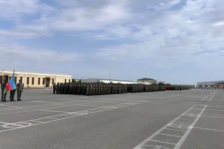 Azərbaycan ordusunda gənc əsgərlərin andiçmə mərasimləri keçirildi