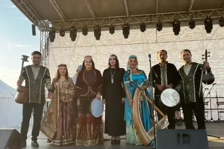 “Qorqud” folklor ansamblı IX Böyük Hun-Türk Qurultayında ölkəmizi təmsil etdi