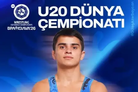 Ayxan Cavadov dünya çempionatında finala vəsiqə qazandı