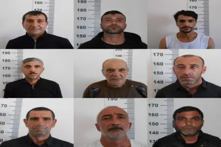 Siyəzəndə 9 nəfər həbs edildi