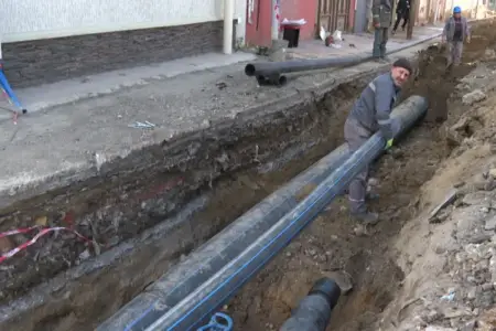 İçməli su xəttində baş vermiş qəza aradan qaldırıldı