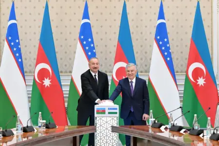 Azərbaycanın Özbəkistandakı layihələrinin açılış və təməlqoyma mərasimi oldu