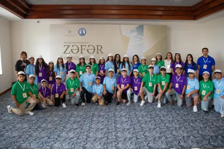 Şəhid övladları üçün “Zəfər” yay düşərgəsi - FOTOLAR