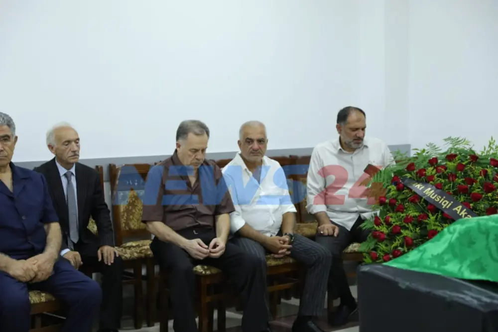 Xalq artisti Tofiq Bakıxanovun vida mərasimi keçirilir - FOTOLAR