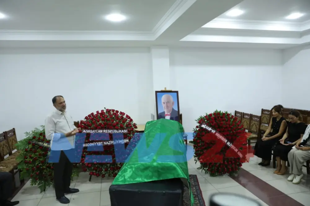 Xalq artisti Tofiq Bakıxanovun vida mərasimi keçirilir - FOTOLAR