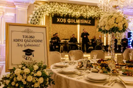 Restoran, dekorasiya, çal-çağır...... - Tələbə adı qazananların dəbdəbəli məclisləri...