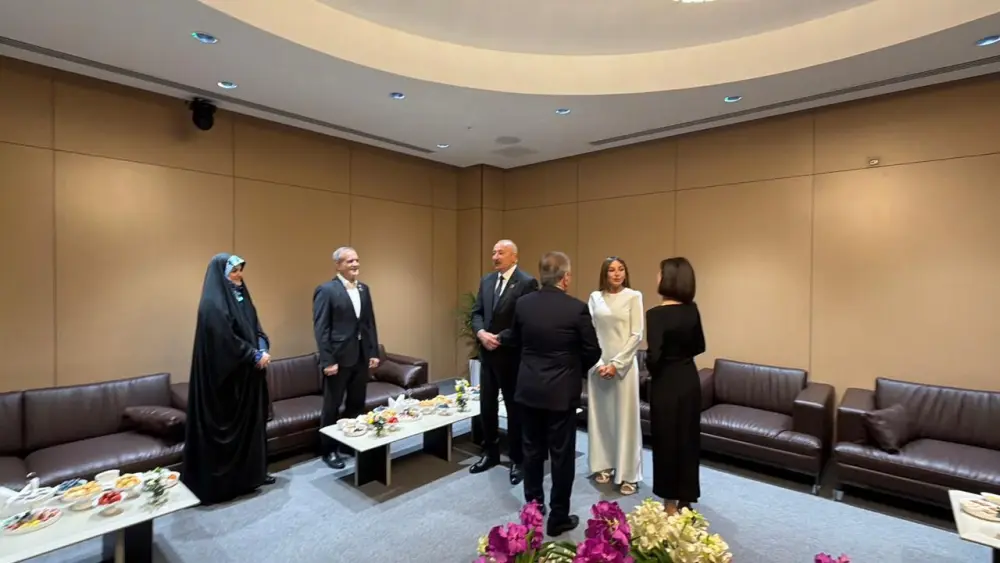 Prezident və xanımı 6-cı Dünya Köçəri Oyunlarının açılış mərasimində - Fotolar