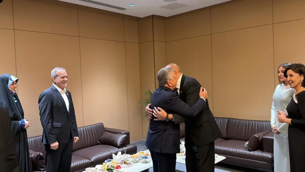 Prezident və xanımı 6-cı Dünya Köçəri Oyunlarının açılış mərasimində - Fotolar