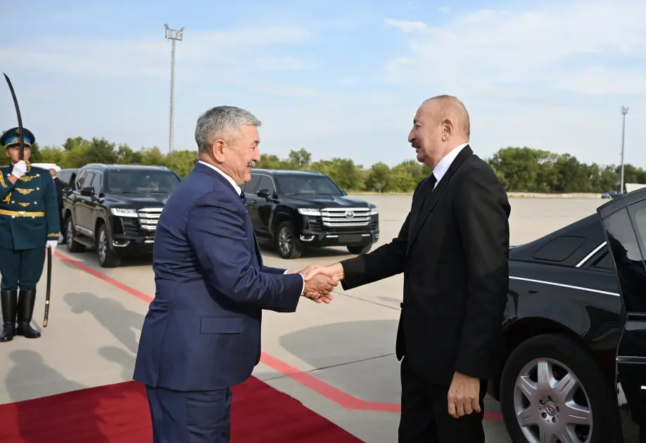 Prezident İlham Əliyevin Qırğızıstana səfəri başa çatdı
