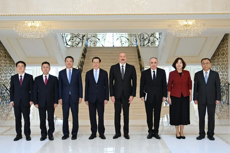 Prezident İlham Əliyev Çin Baş prokurorunu qəbul edib