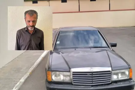 Narkotik qəbul edib sükan arxasına keçən şəxs həbs olunubdu